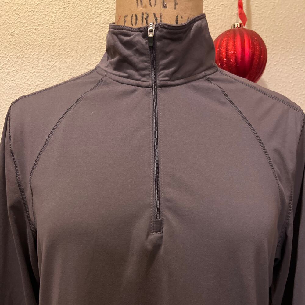 Women's Champion Gray Activewear Half Zip Pullover Top Size XL - Picture 12 of 14